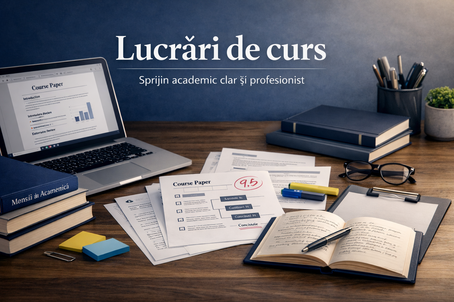 Lucrări de curs GhidAcademic pentru studenti