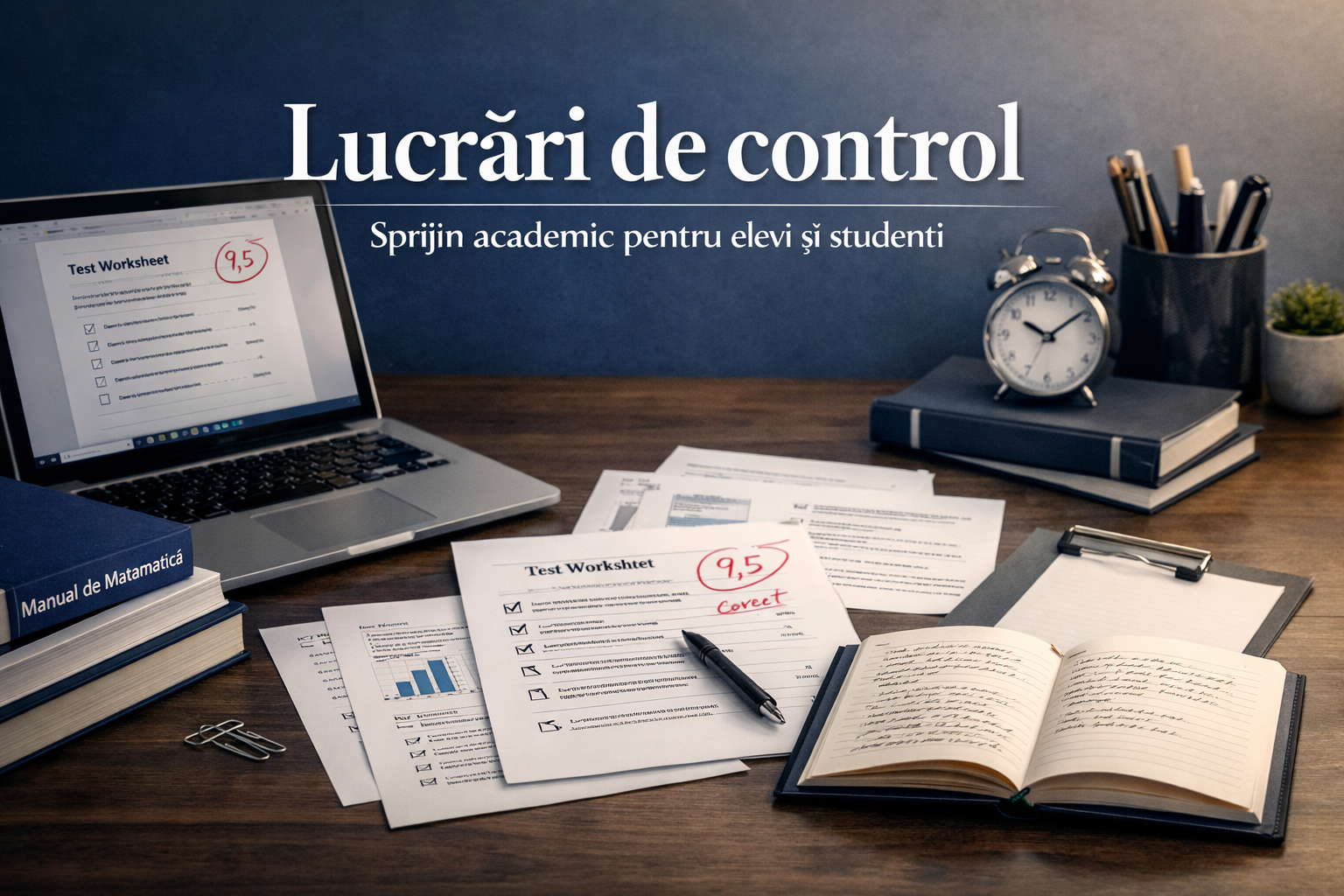 Lucrări de control GhidAcademic pentru elevi si studenti